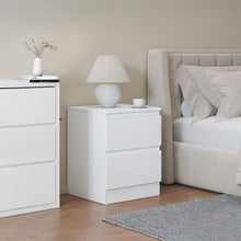 Load image into Gallery viewer, Hollis Bedside Table - White
