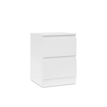 Load image into Gallery viewer, Hollis Bedside Table - White