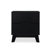 Load image into Gallery viewer, Zora 2 Drawer Bedside Table - Black