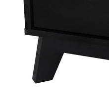 Load image into Gallery viewer, Zora 2 Drawer Bedside Table - Black
