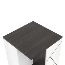 Load image into Gallery viewer, Dustin Side Table - Oak Grey + White