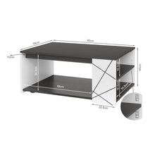 Load image into Gallery viewer, Dustin Coffee Table - Oak Grey + White