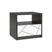 Load image into Gallery viewer, Dustin Bedside Table - Oak Grey + White
