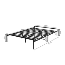 Load image into Gallery viewer, Isla Queen Metal Bed Frame - Black