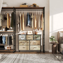 Load image into Gallery viewer, Madilyn 7 Drawers Lowboy - Black + Mix