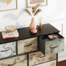 Load image into Gallery viewer, Madilyn 7 Drawers Lowboy - Black + Mix