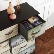 Load image into Gallery viewer, Madilyn 9 Drawers Lowboy - Black + Mix