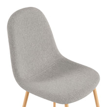 Load image into Gallery viewer, Arlo Linen Dining Chair - Set of 4 - Light Grey
