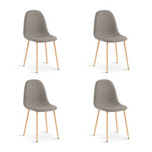 Load image into Gallery viewer, Arlo Linen Dining Chair - Set of 4 - Beige
