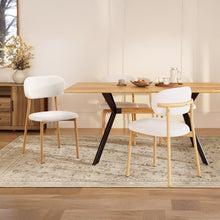 Load image into Gallery viewer, Nicole Fabric Dining Chair - Set of 4 - Beige