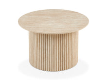 Load image into Gallery viewer, Nile Round Coffee Table 70cm - Travertine