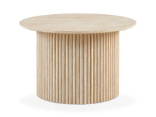 Load image into Gallery viewer, Nile Round Coffee Table 70cm - Travertine
