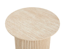 Load image into Gallery viewer, Nile Round Coffee Table 70cm - Travertine