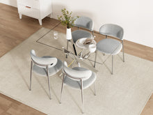 Load image into Gallery viewer, Onyx Fabric Dining Chair - Set of 4 - Grey
