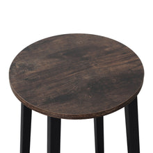 Load image into Gallery viewer, Brick Metal Bar Stool - Rustic Brown + Black
