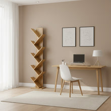 Load image into Gallery viewer, Koru 8 Tier Tree Bookshelf - Oak