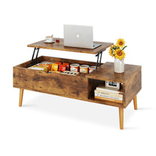 Load image into Gallery viewer, Chilwa Lift Top Coffee Table - Rustic Brown