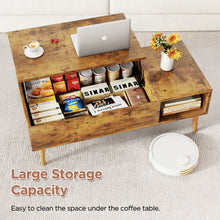 Load image into Gallery viewer, Chilwa Lift Top Coffee Table - Rustic Brown