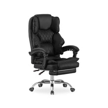 Load image into Gallery viewer, Collin Office Chair with Footrest - Black