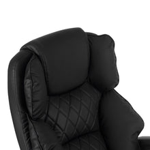 Load image into Gallery viewer, Collin Office Chair with Footrest - Black