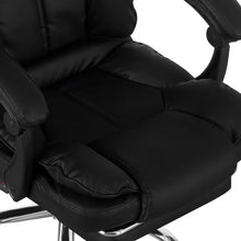 Load image into Gallery viewer, Paxton Office Chair with Footrest - Black