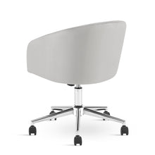 Load image into Gallery viewer, Morgan Velvet Office Chair - Light Grey