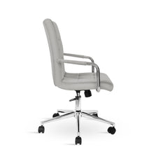Load image into Gallery viewer, Eliezer Velvet Office Chair - Light Grey (0.188m - 10.0kg)