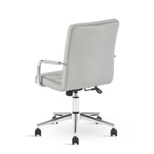 Load image into Gallery viewer, Eliezer Velvet Office Chair - Light Grey (0.188m - 10.0kg)