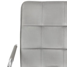 Load image into Gallery viewer, Eliezer Velvet Office Chair - Light Grey (0.188m - 10.0kg)
