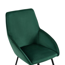 Load image into Gallery viewer, Everlow Swivel Velvet Dining Chair - Set of 2 - Green