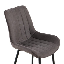Load image into Gallery viewer, Kivo Linen Dining Chair - Set of 4 - Dark Grey