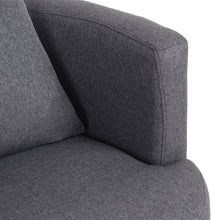 Load image into Gallery viewer, Luva Linen Swivel Armchair - Dark Grey