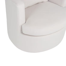 Load image into Gallery viewer, Luva Velvet Swivel Armchair - Cream