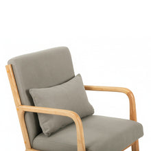 Load image into Gallery viewer, Taru Velvet Armchair - Grey