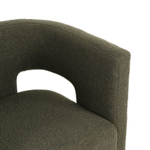 Load image into Gallery viewer, Rivo Boucle Armchair - Dark Green