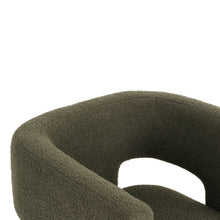 Load image into Gallery viewer, Rivo Boucle Armchair - Dark Green