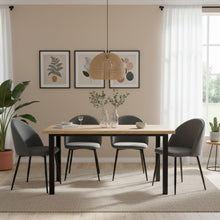 Load image into Gallery viewer, Avela Velvet Dining Chair - Set of 4 - Dark Grey