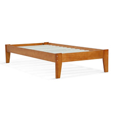 Load image into Gallery viewer, Meri Single Wooden Bed Frame - Oak