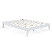 Load image into Gallery viewer, Meri Queen Wooden Bed Frame - White