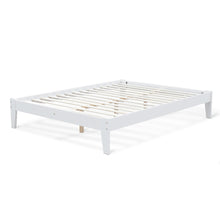 Load image into Gallery viewer, Meri Queen Wooden Bed Frame - White
