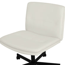 Load image into Gallery viewer, Malakai Cross Legged Office Chair - White