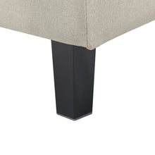 Load image into Gallery viewer, Sebastian Linen Storage Ottoman Bench - Beige