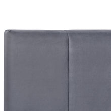 Load image into Gallery viewer, Penelope Queen Gas Lift Velvet Bed Frame - Grey