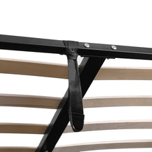 Load image into Gallery viewer, Abigail Queen Gas Lift Bed Frame - Grey