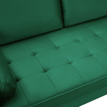 Load image into Gallery viewer, Alaina Velvet 2 Seater Sofa - Green