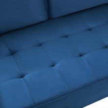 Load image into Gallery viewer, Alaina Velvet 2 Seater Sofa - Blue