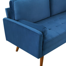 Load image into Gallery viewer, Alaina Velvet 3 Seater Sofa - Blue