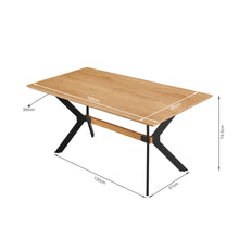 Load image into Gallery viewer, Jackson Dining Table 160 x 80cm - Natural