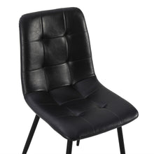 Load image into Gallery viewer, David PU Leather Dining Chair - Set of 4 - Black