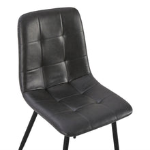 Load image into Gallery viewer, David PU Leather Dining Chair - Set of 4 - Grey